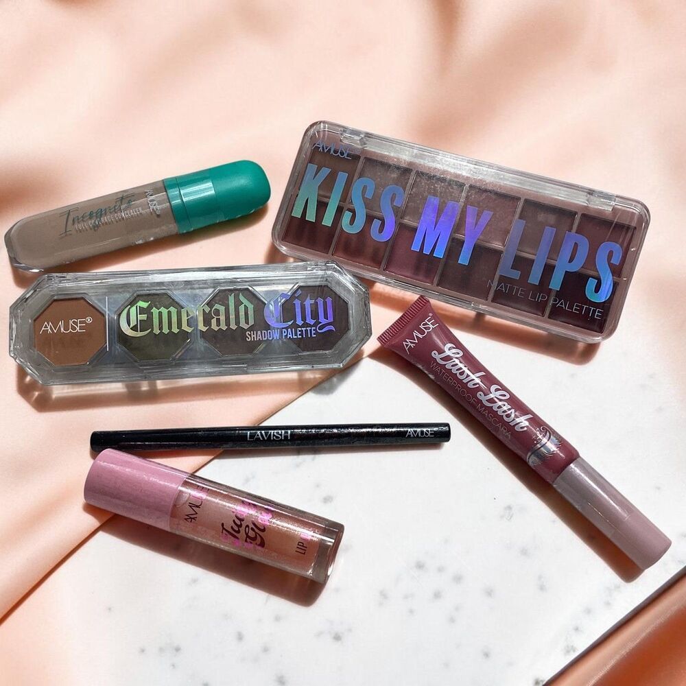 Makeup Bundle 6 Pc Amuse Beauty Lot New Sealed Cosmetics